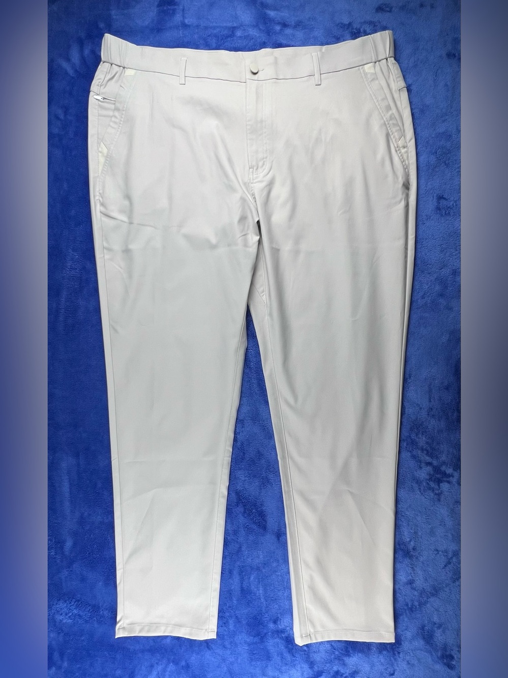 Jack Archer Jetsetter Tech Pants Men 40x32 Stone Tan Slim Fit Golf Chino Khakis